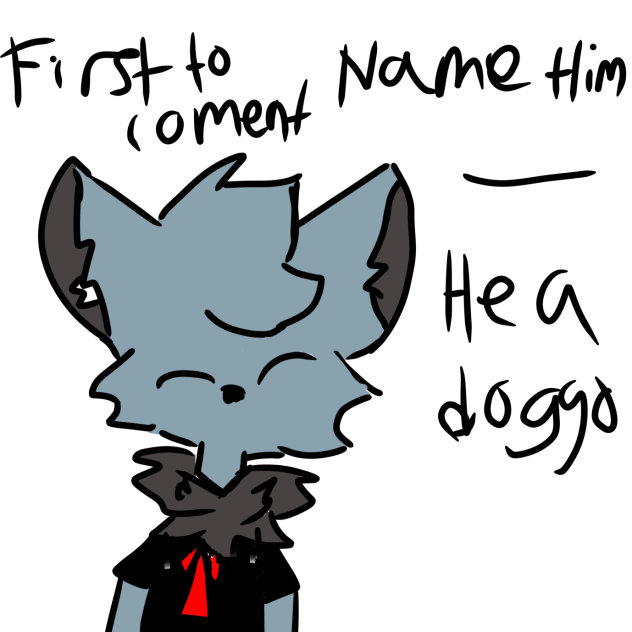First to comment can keep him