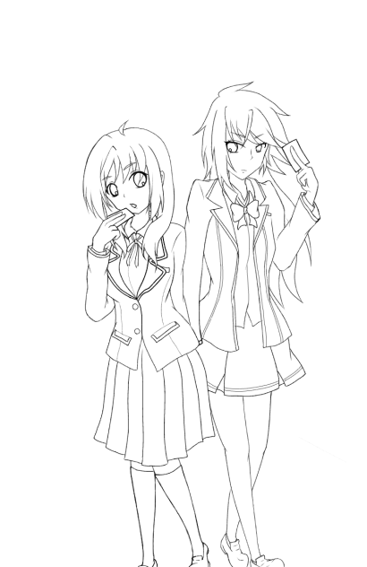 線画 ＶＧ 女体化 アイチ 櫂