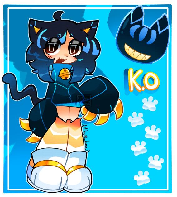 ☀️🩵- K.O - Free Commission - 🩵☀️