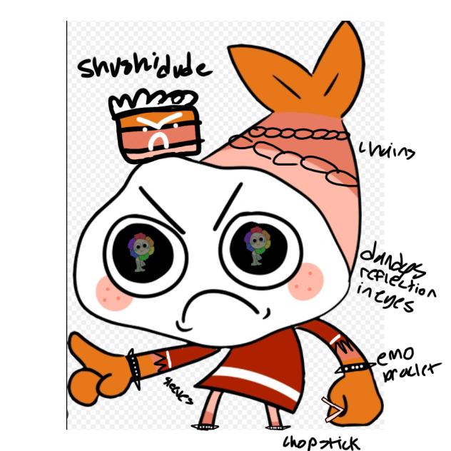 My redesign for Shrimpo!😡