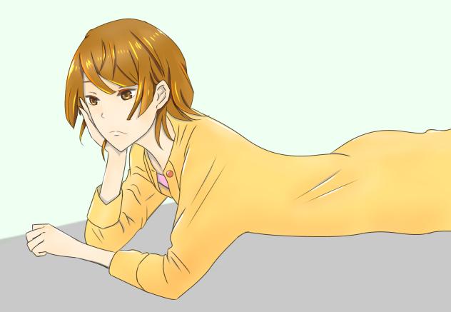 やや不機嫌な子