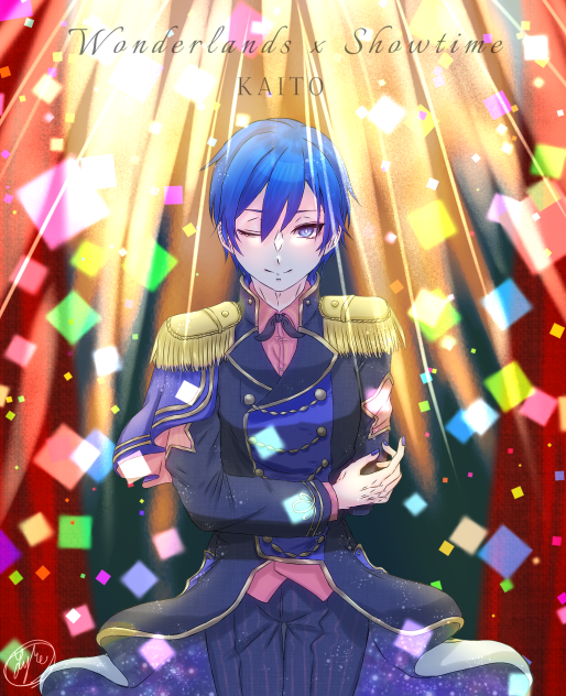 今年の初描き(ワンダショKAITO) - ibisPaint