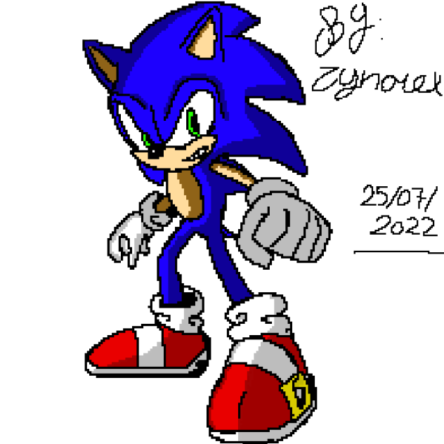 Sonic Pixel DRAW (Leer Desc.)