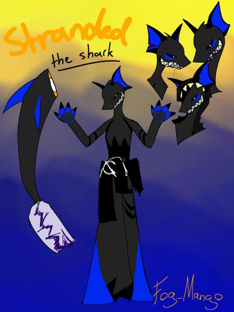 stranded the shark