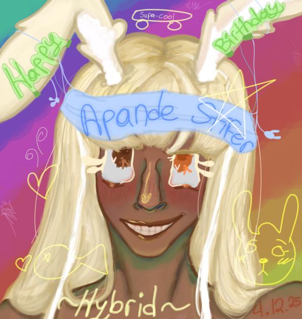 HAPPY BDAY APANDE🐰