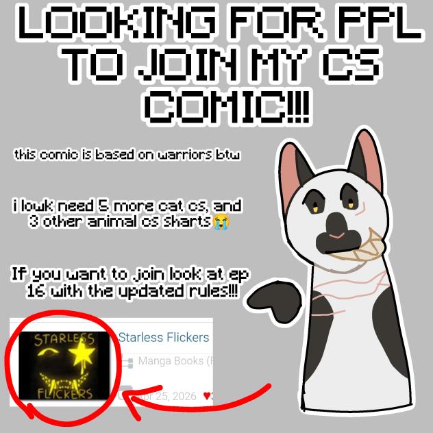 JOIN MY SHARTY CS COMIC GUYS