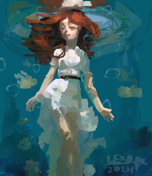 UNDER ZA WATER🥰😍