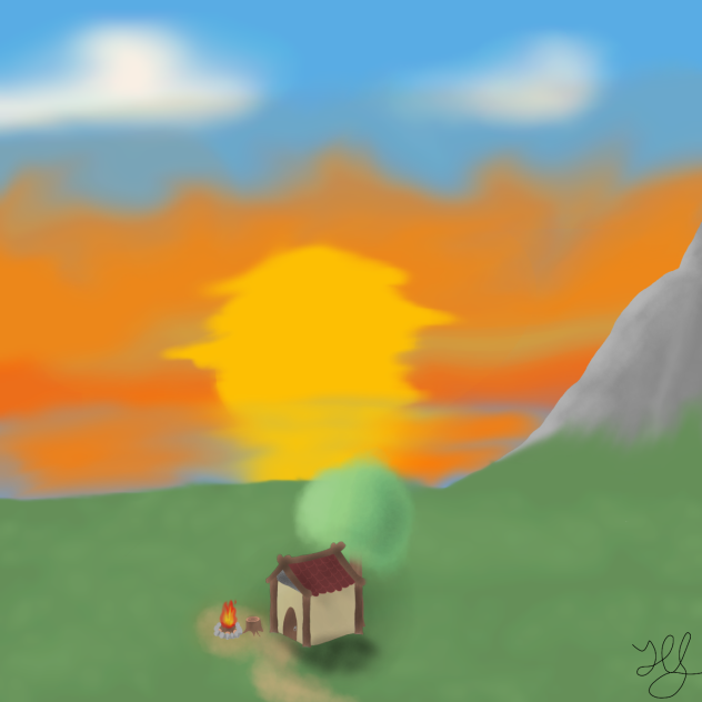 Sunset - ibisPaint