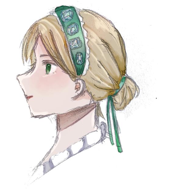 王女の横顔