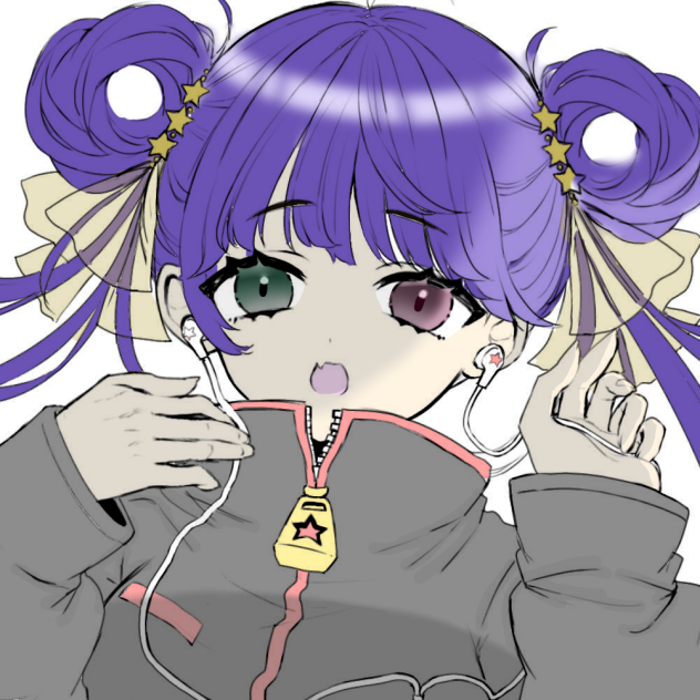 フリー線画塗ってみた
