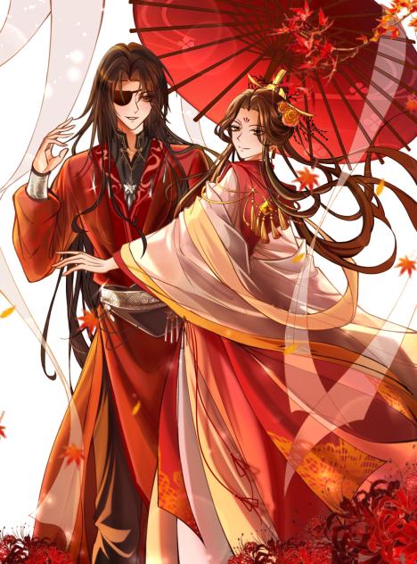天官赐福_谢怜&血雨探花(배경삭제)