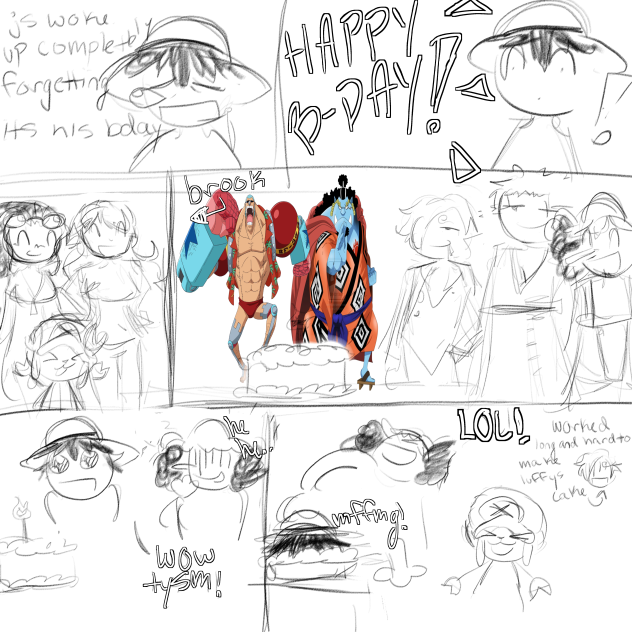 HAPPY BDAY LUFFY! 269