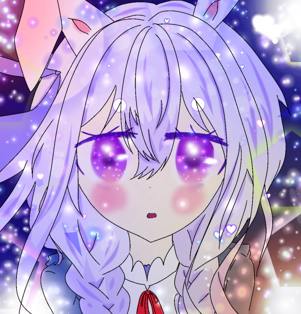 真夜中の雪うさぎ