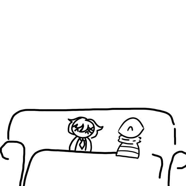 Viendo Netflix con ángel uwu