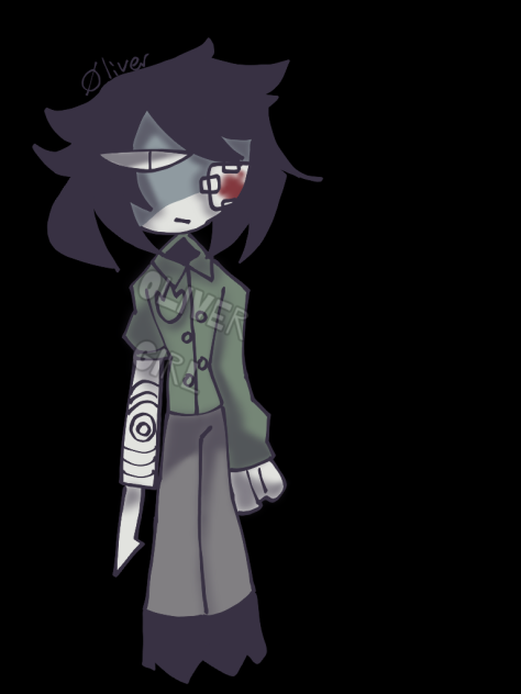 AT WITH INKWELL