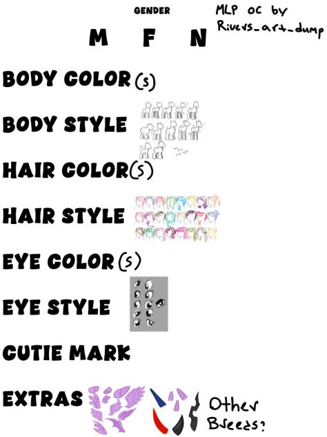 Mlp oc I draw ur cos