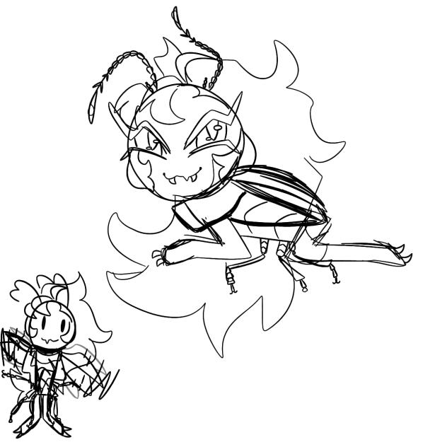 Bug Shadow Milk Cookie Beetle