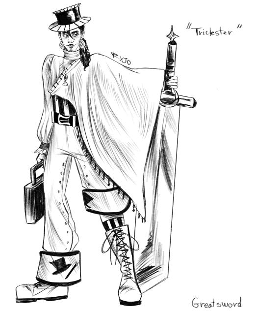 Great sword user design