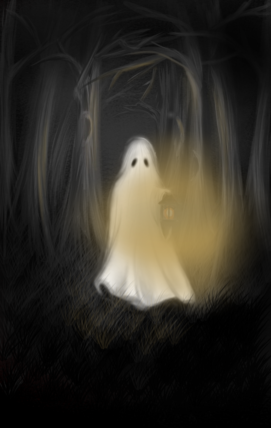 Ghost in the Forest - ibisPaint