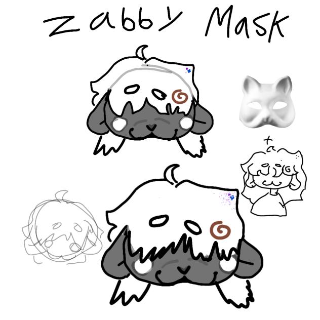 designing Zabby mask