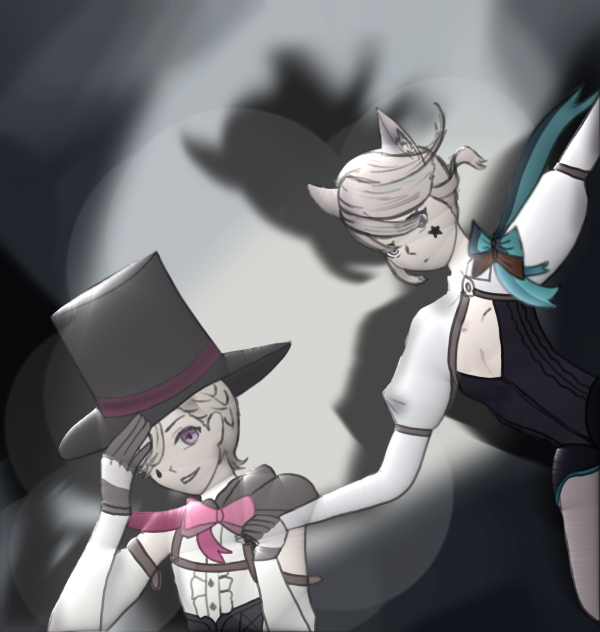 Lyney And Lynette magic show