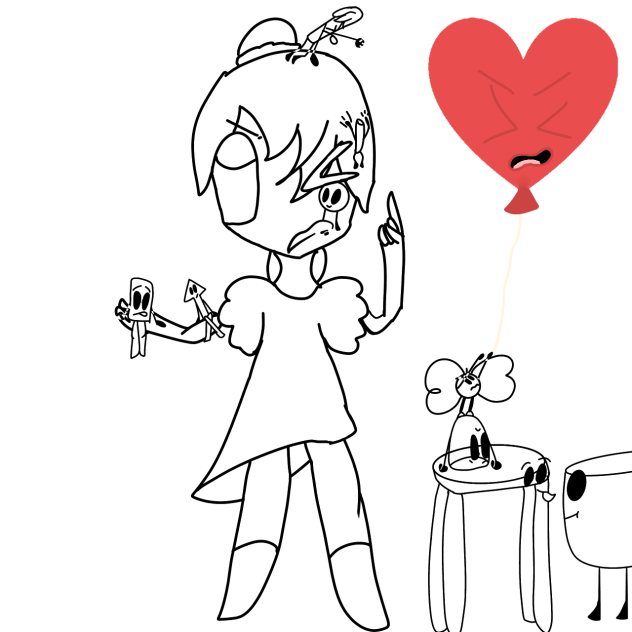 A wip for my object show - ibisPaint