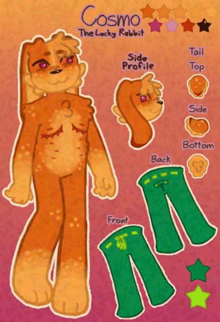 Cosmo Character Sheet - ibisPaint