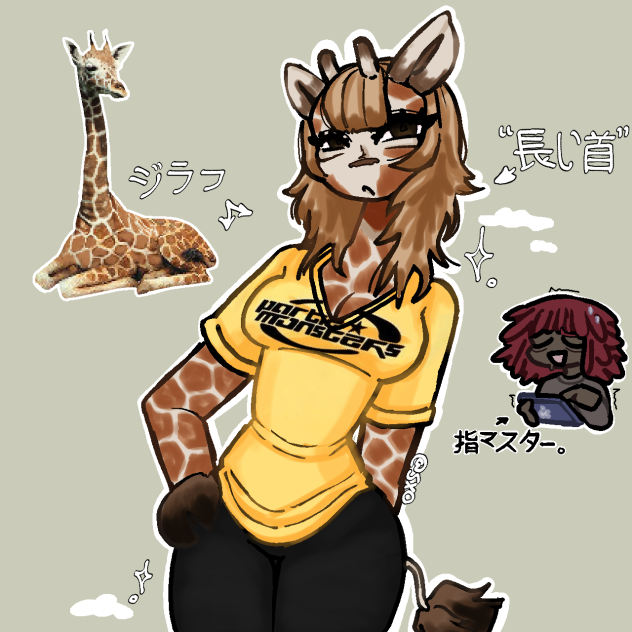 Giraffe Oc Design 🦒🧶