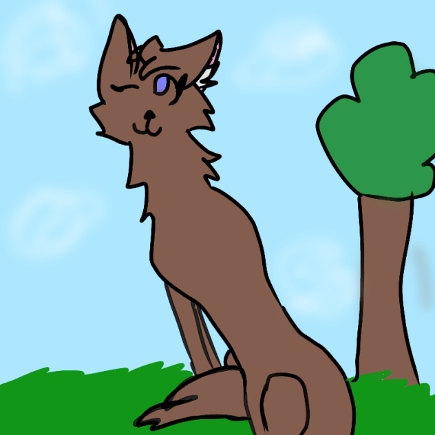 drawing a wolf ibisPaint