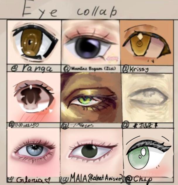 Eye collab - ibisPaint