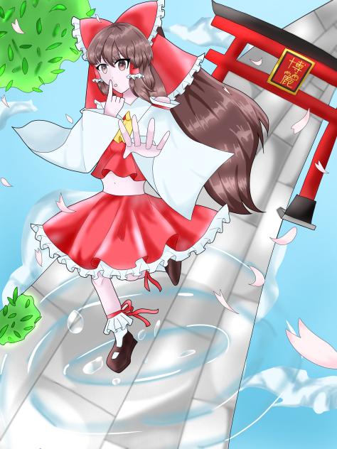 春風が吹く幻想郷