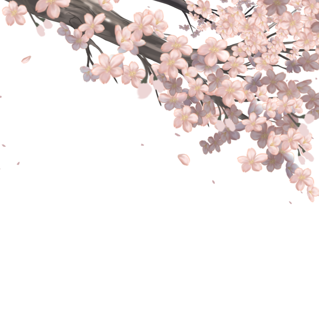 満開です