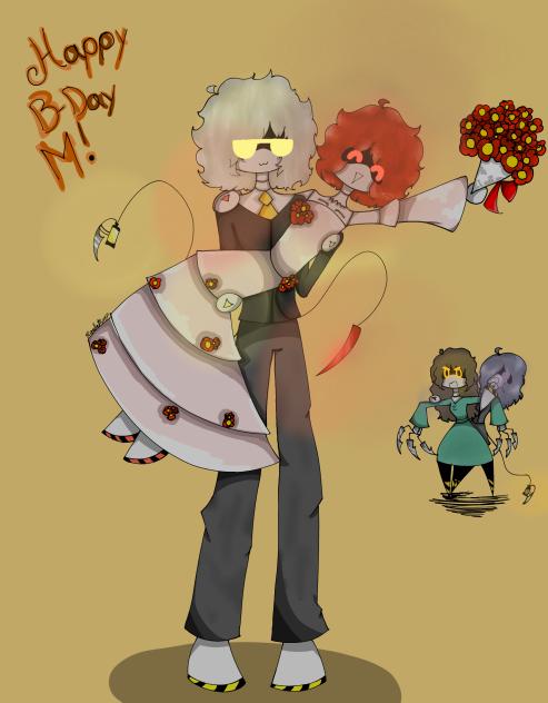 HAPPY BDAY M