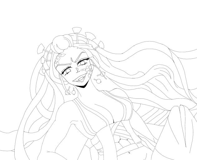 Daki lineart