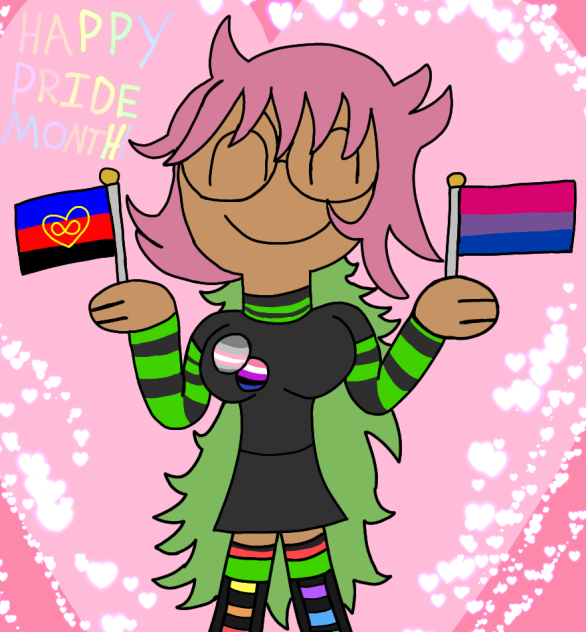 Alternative self celebrating Pride Month