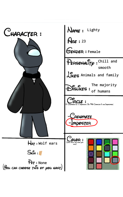 Impostmate form (repost)