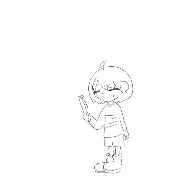 ナイフをうばわれた！