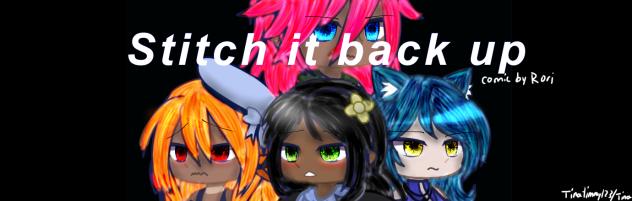 Stitch it back up banner