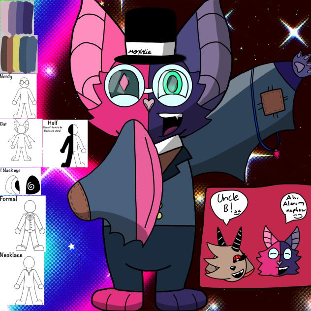 Baxter the Bat - ibisPaint