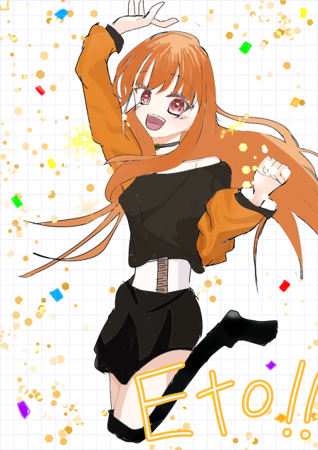 えとさん描いてみた🍑 - ibisPaint