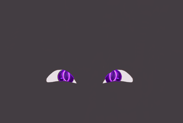Glowing eyes