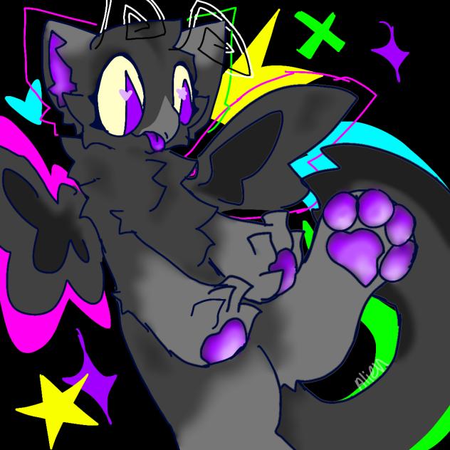 cat-crow fursona