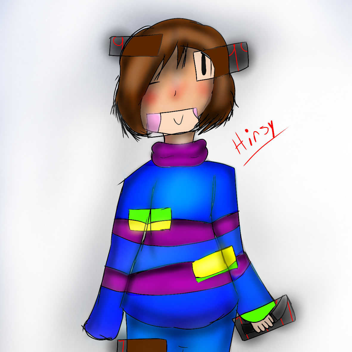 Frisk y Chara -Fanart - ibisPaint
