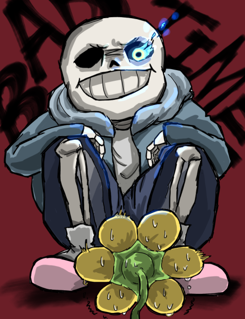 Sans and Flowey⑥