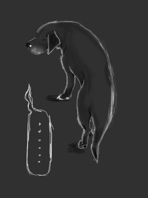 黒わんこ