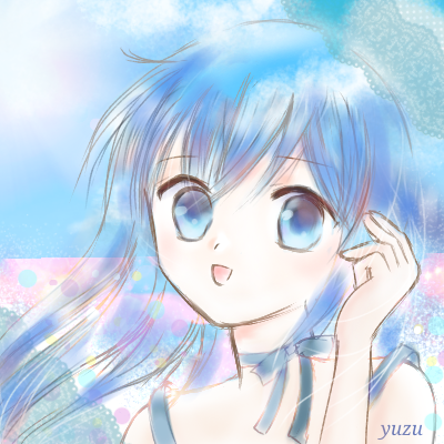 フリーアイコン青空