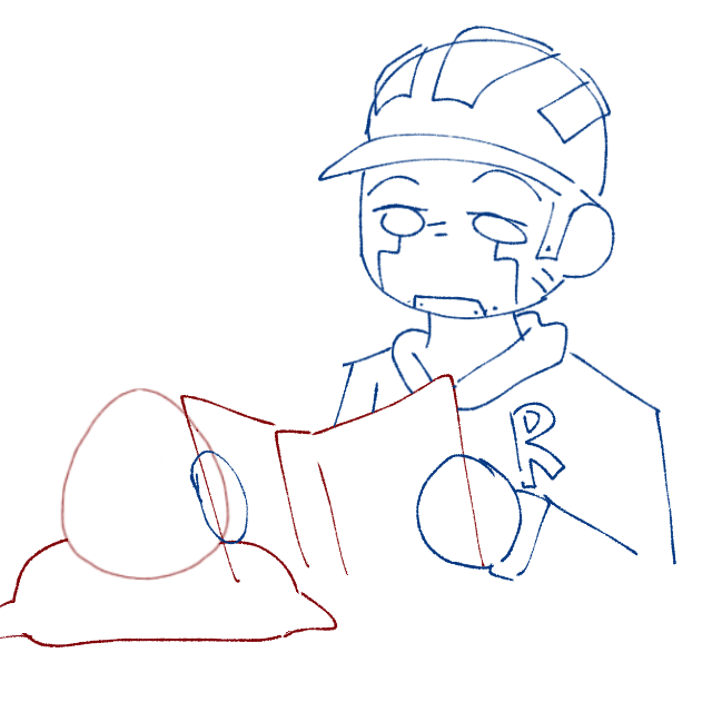 idk just taph hatching from an egg - ibisPaint