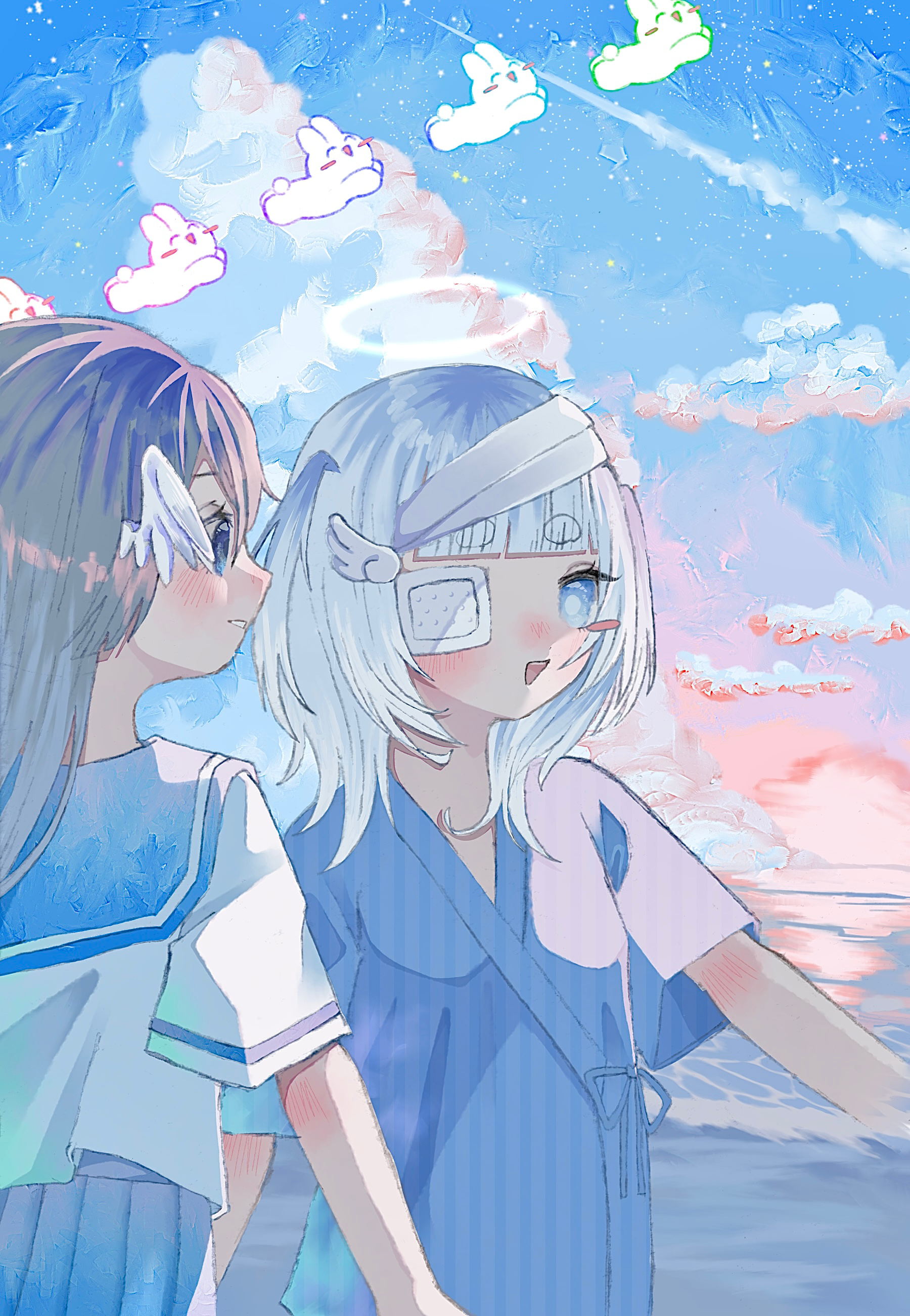 2人で海を見に行くぞ！ - ibisPaint