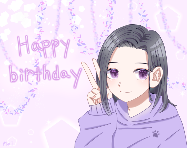 happy birthday to me🎂