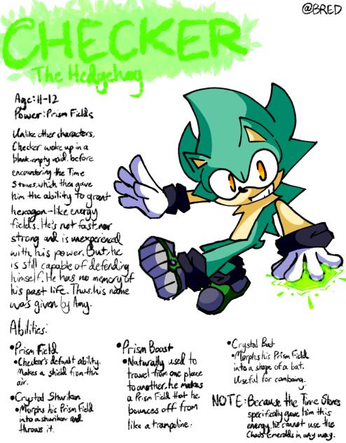Checker the Hedgehog Info